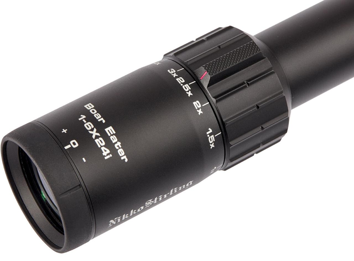 прицел Nikko Stirling Boar Eater 1-6х24 с подсветкой. Сетка - 4 Dot - изображение 8