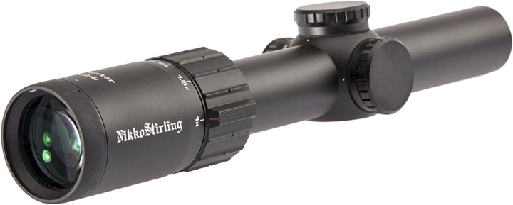 прицел Nikko Stirling Boar Eater 1-6х24 с подсветкой. Сетка - 4 Dot - изображение 9