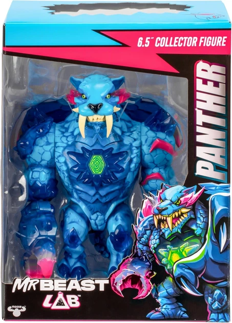 Фигурка Сюрприз Пантера Мисер Бист MrBeast Lab Apex Beast Panther