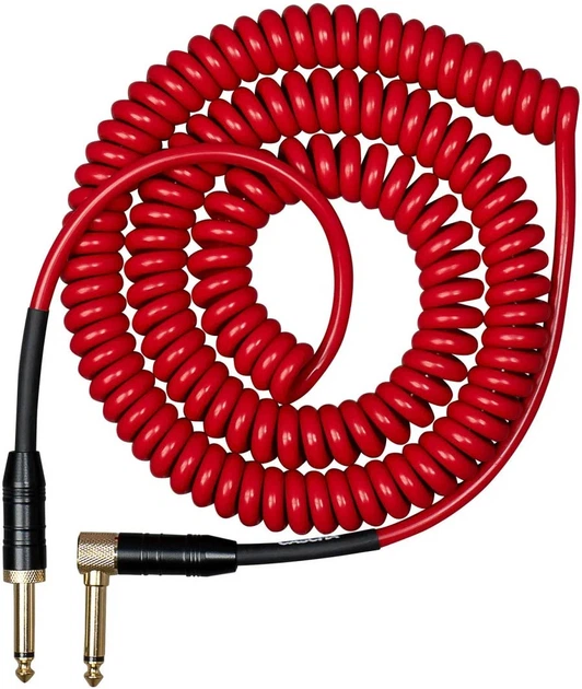 Кабель інструментальний Cascha CCA-G2RD6 (Advanced Line Guitar Cable Curly, Red, 6 м) - Фото 3 Кабель інструментальний Cascha CCA-G2RD6 (Advanced Line Guitar Cable Curly, Red, 6 м) - зображення 3