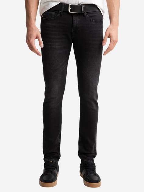 Jeansy slim fit męskie Big Star Terry Slim 909 W34L34 Czarne (5900714827199) - obraz 1