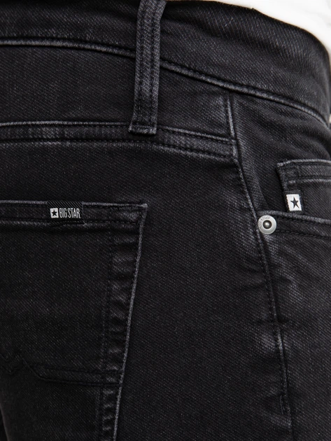 Jeansy slim fit męskie Big Star Terry Slim 909 W34L34 Czarne (5900714827199) - obraz 6