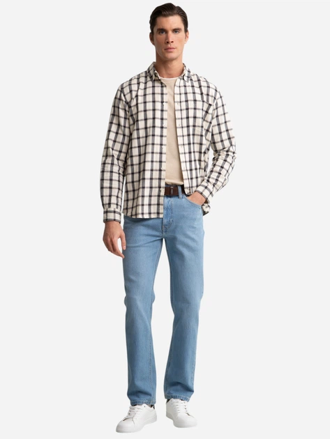 Jeansy regular fit męskie Big Star Toros 171 W38L34 Błękitne (5900714825461) - obraz 5