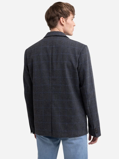 Marynarka męska w kratę Big Star Joseef 902 M Szara (5900714823733) - obraz 2