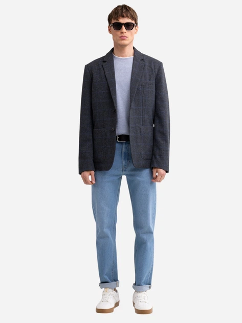 Піджак чоловічий Big Star Joseef 902 2XL Сірий (5900714823726) - зображення 4