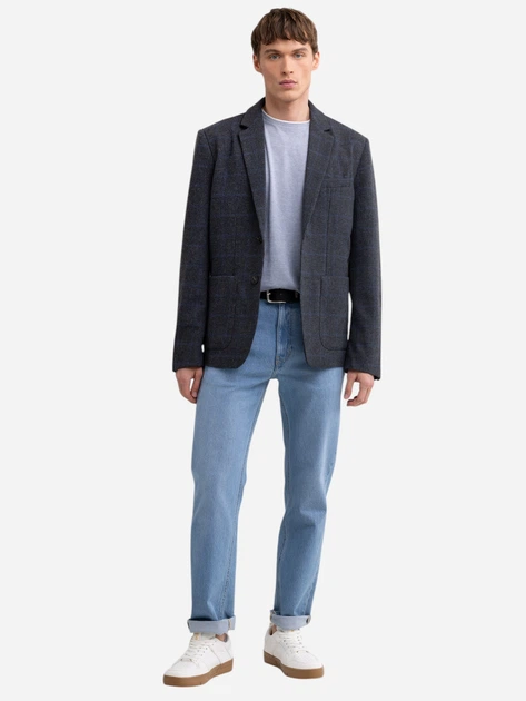 Marynarka męska w kratę Big Star Joseef 902 M Szara (5900714823733) - obraz 3