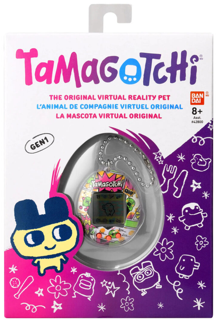 Interaktywna zabawka Bandai Tamagotchi Kuchipatchi Comic Book (3296580429691) - obraz 1