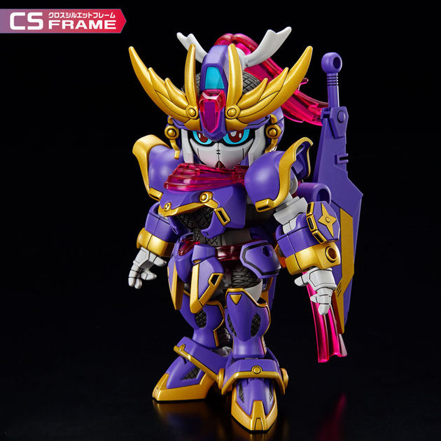 Модель для сборки Bandai SD Gundam Cross Silhouette F-Kunoichi Kai (Gundam Build Metaverse) (4573102657114) - изображение 3