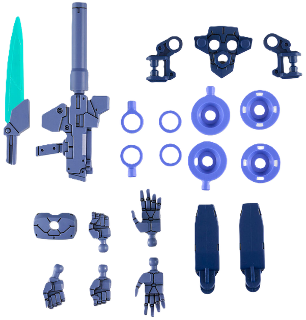 Model do składania Bandai 30 MM 1/144 EXM-H15A Acerby (Type B) (4573102657152) - obraz 12