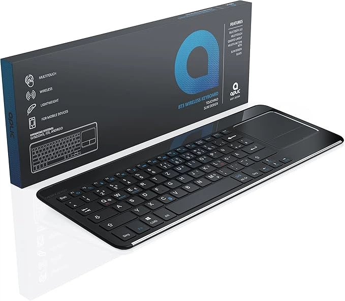 Беспроводная клавиатура CSL-Computer / Мембранна / UKR / Black Б/В - изображение 7