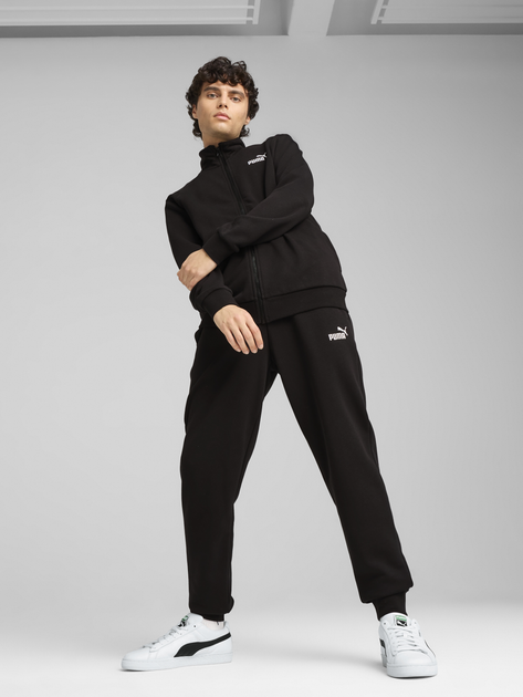 Спортивный костюм мужской Puma Ess Sweat Suit Tr 68484801 S Black (4067983674679) 