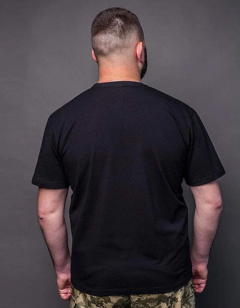 Футболка тактическая MILIGUS 3XL 62 черная - изображение 3