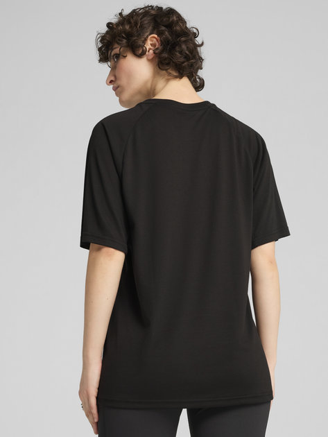 Спортивная футболка для бега женская Puma Evostripe Relaxed Tee 68504801 XS Black (4067983625084) 