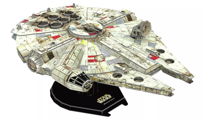 Пазл 3D Revell SW Millennium Falcon 216 деталей (4009803003238) - зображення 1