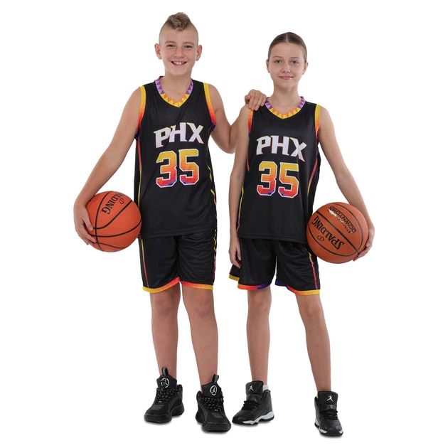 Форма баскетбольная детская NBA клуб Phoenix Suns 35 размер М (122-128 см) BA-9830 - изображение 3