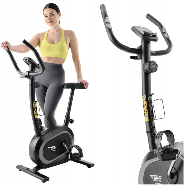 Велотренажер Trex Sport TX-450MB FLEXO магнитный черный - изображение 4