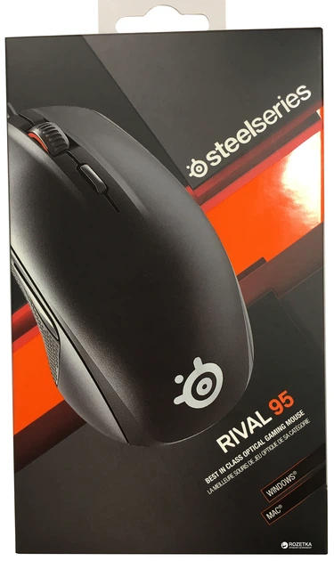 Мышь SteelSeries Rival 95 USB Black (SS62347) - Фото 7 Мышь SteelSeries Rival 95 USB Black (SS62347) - изображение 7