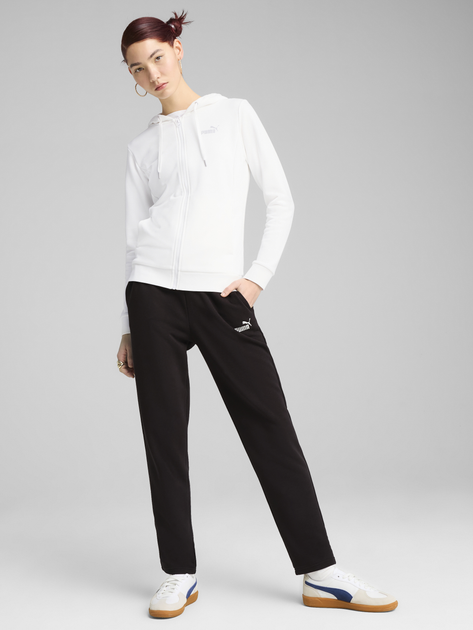 Спортивный костюм женский Puma Metallic Hooded Sweat Suit Tr Op 68507902 XXS White (4067983603778) 