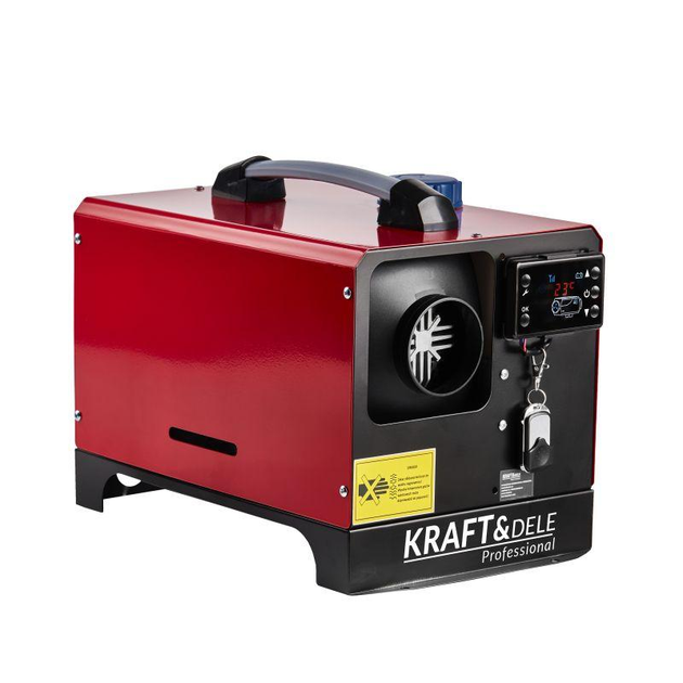 Автономний дизельний обігрівач Kraft&Dele KD11780 8 кВт 12-220 Вт - зображення 1