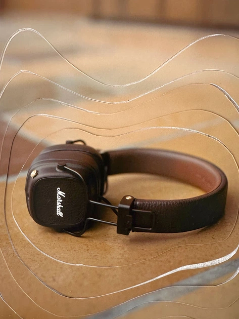 Наушники Marshall Headphones Major V Brown (1006834) - изображение 12
