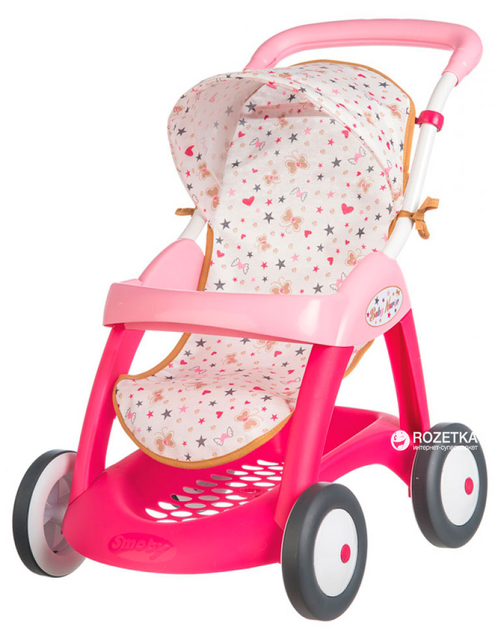 Коляска Smoby Baby Nurse для прогулок з корзиной (251023) – низкие цены ...