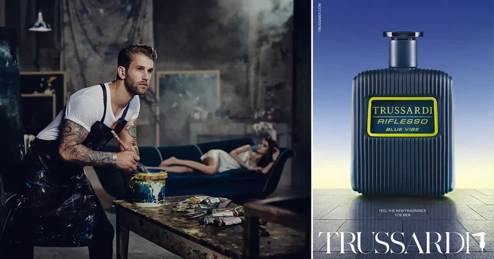 Туалетна Вода Trussardi Riflesso Blue Vibe 100 мл Тестер - зображення 4