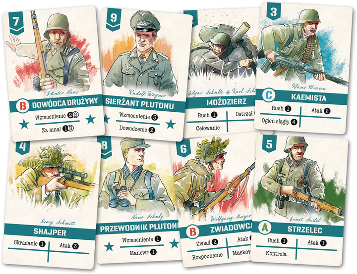 Настільна гра Ogry Games Безстрашні: Нормандія (польське видання) (5904326903227) - зображення 4