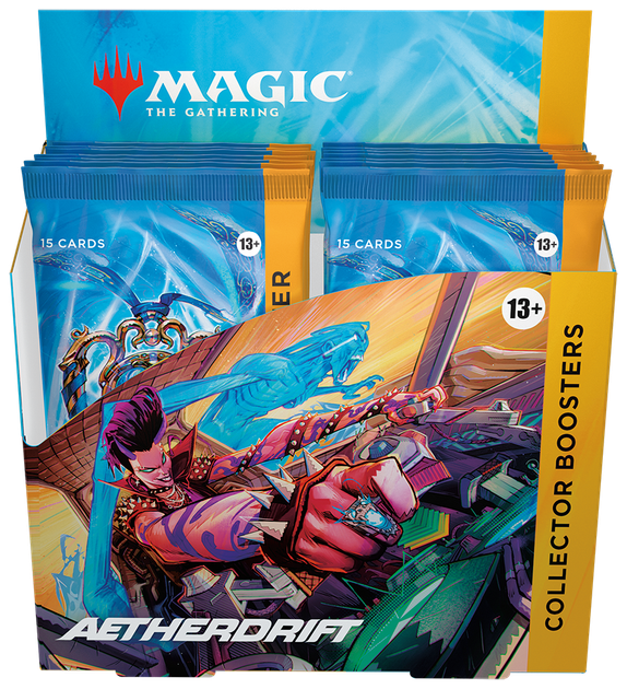 Kolekcjonerskie karty Wizards of the Coast Magic the Gathering: Aetherdrift - Collector Booster Display (edycja angielska) 12 szt. (0195166278759) - obraz 2