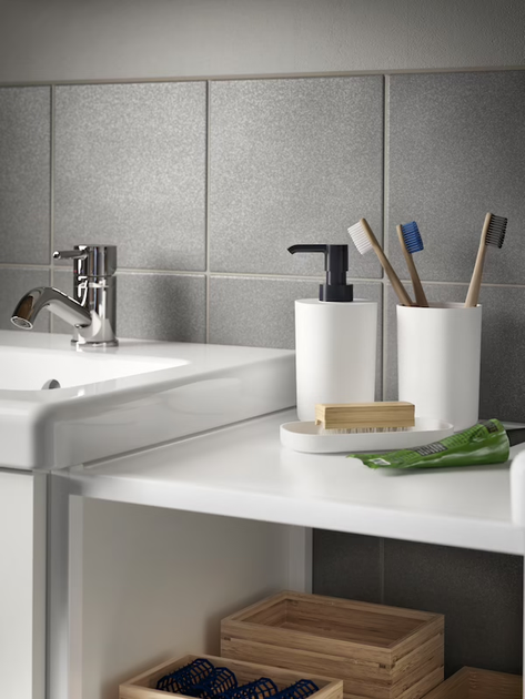 Набір для ванної кімнати STORAVAN IKEA 704.290.03 - зображення 5