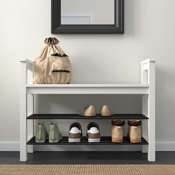 Полиця для взуття HEMNES IKEA 002.438.00 білий – купить онлайн на