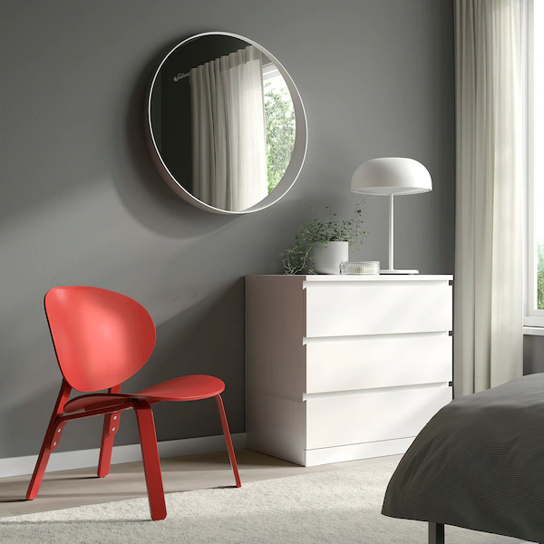 Кухонний стілець FROSET IKEA 204.296.04 червоний - зображення 2