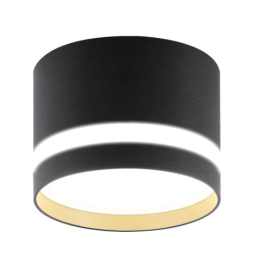 Светильник точечный накладной-врезной без лампы MAXUS Downlight Base GX53 Black 2in1 - изображение 2