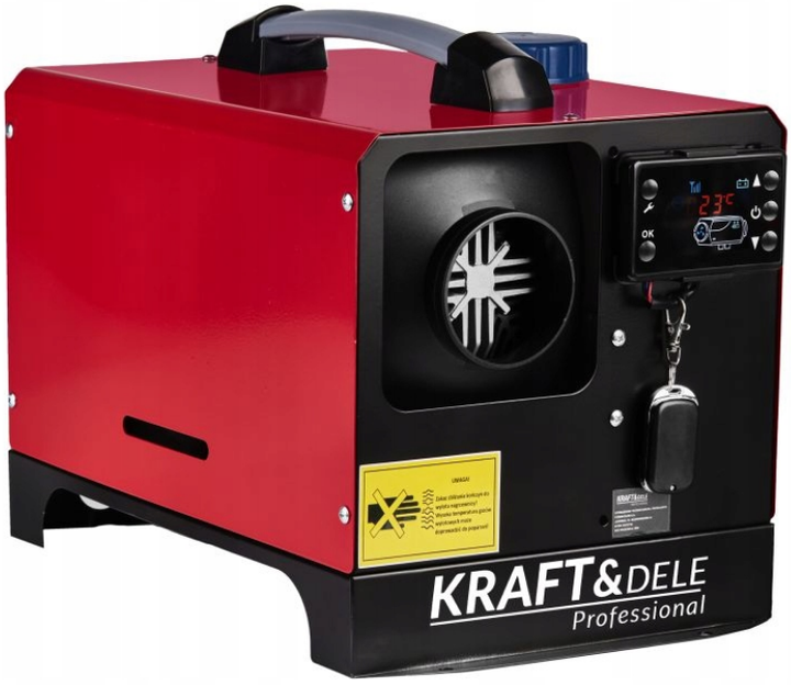 Автономний дизельний нагрівач 8 кВт Kraft&Dele kd11780 - зображення 1