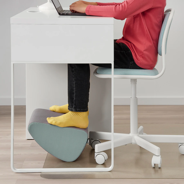 Многофункциональная эргономичная подставка для ног OVNING IKEA 005.520.20 темно-серый - изображение 3