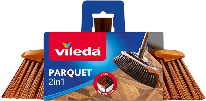 Szczotka do parkietu Vileda Parquet 2w1 1 szt (4023103147843) - obraz 2