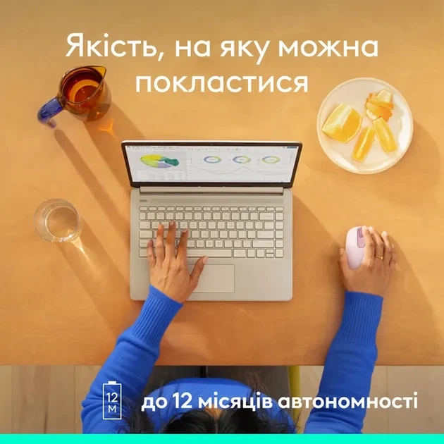 Миша LOGITECH M196 ROSE (L910-007461) - зображення 6