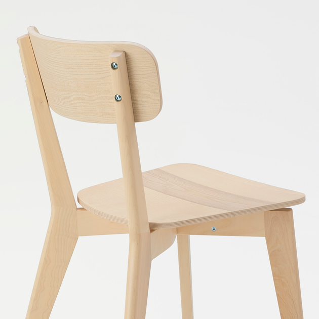 Кухонный стул LISABO IKEA 004.572.35 ясень - изображение 2