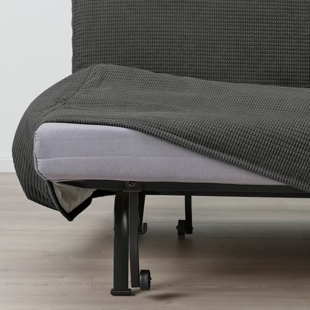 Кресло раскладное LYCKSELE MURBO IKEA 493.870.00 темно-серый - Фото 2 Кресло раскладное LYCKSELE MURBO IKEA 493.870.00 темно-серый - изображение 2