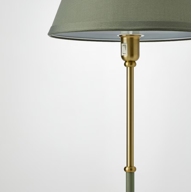 Підлогова лампа FLYGHOJD IKEA 305.438.35 темно-зелений - зображення 3