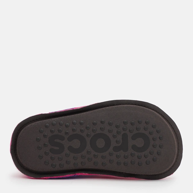 Дитячі кімнатні капці для дівчинки Crocs Kids Classic Slipper K 205349-6X0 27-28 (C10) 16.6 см Малинові (191448210769) - зображення 6