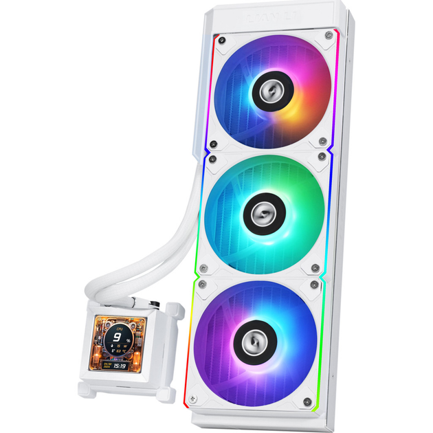 Система жидкостного охлаждения Lian Li HydroShift LCD 360R, (m446349) - изображение 1
