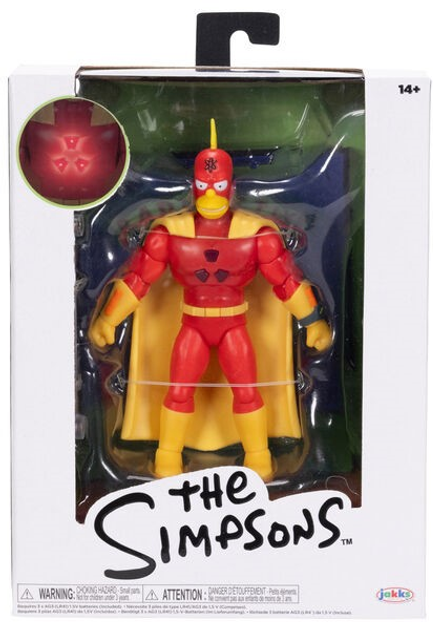 Figurka Jakks Pacific The Simpsons Radioactive Man 13 cm (0192995175532) - obraz 1