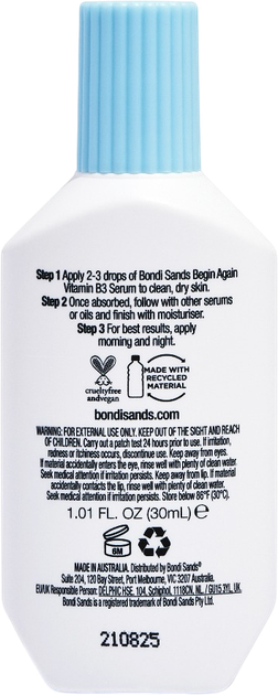 Serum do twarzy Bondi Sands Begin Again Vitamin B3 30 ml (810020171778) - obraz 2