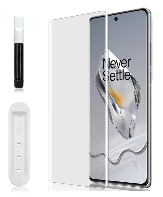 Защитное стекло CDK для OnePlus 12R / Ace 3 / Ace 3 Pro | UV Curved (014478) (clear) - Фото 3 Защитное стекло CDK для OnePlus 12R / Ace 3 / Ace 3 Pro | UV Curved (014478) (clear) - изображение 3