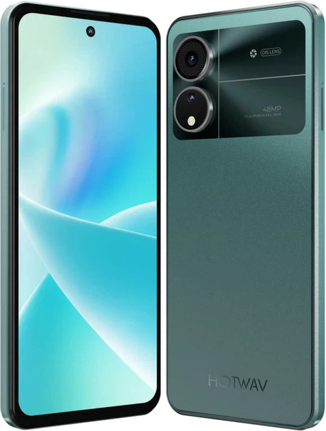 Смартфон HOTWAV Note 12 2024 6/128Gb Green (Global Version) - Фото 1 Смартфон HOTWAV Note 12 2024 6/128Gb Green (Global Version) - изображение 1