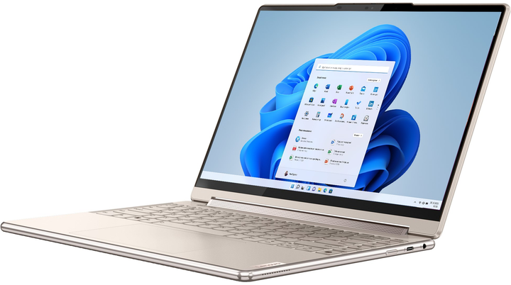Laptop Lenovo Yoga 9 14IRP8 (83B1001EGE) Oatmeal - obraz 3