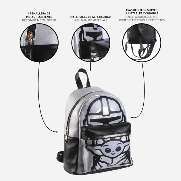 Рюкзак Cerda Star Wars The Mandalorian (8445484022704) - зображення 4