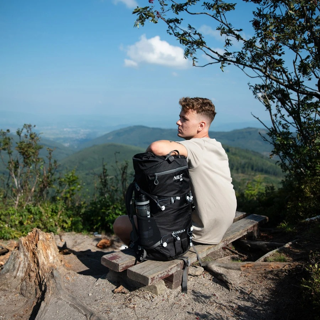 Туристичний рюкзак Nils Camp KJOLEN 40 л чорний NC1938 (5907695502367) - зображення 16