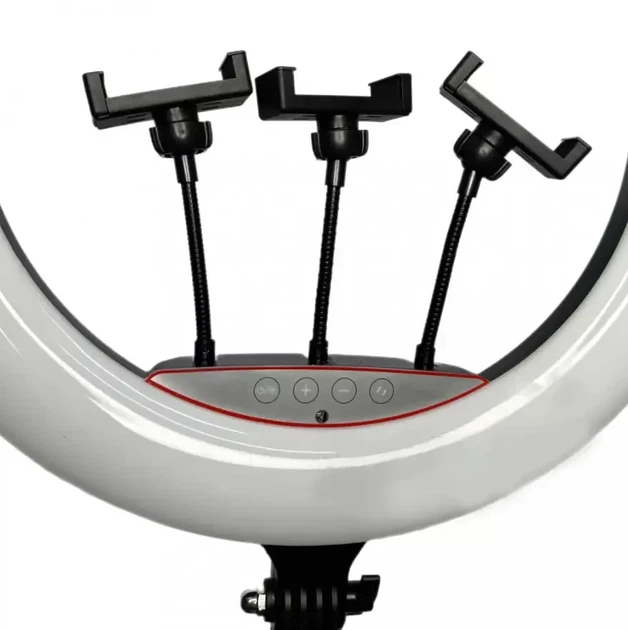 Кольцевая LED лампа RGB Ring Fill Light 45 см и штатив 2.1 метра - Фото 5 Кольцевая LED лампа RGB Ring Fill Light 45 см и штатив 2.1 метра - изображение 5