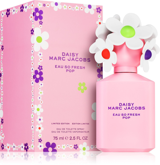 Woda perfumowana damska Marc Jacobs Daisy Eau So Fresh Pop 75 ml (3616304895661) - obraz 2